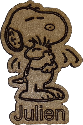 Magnet - Peanuts personnalisable